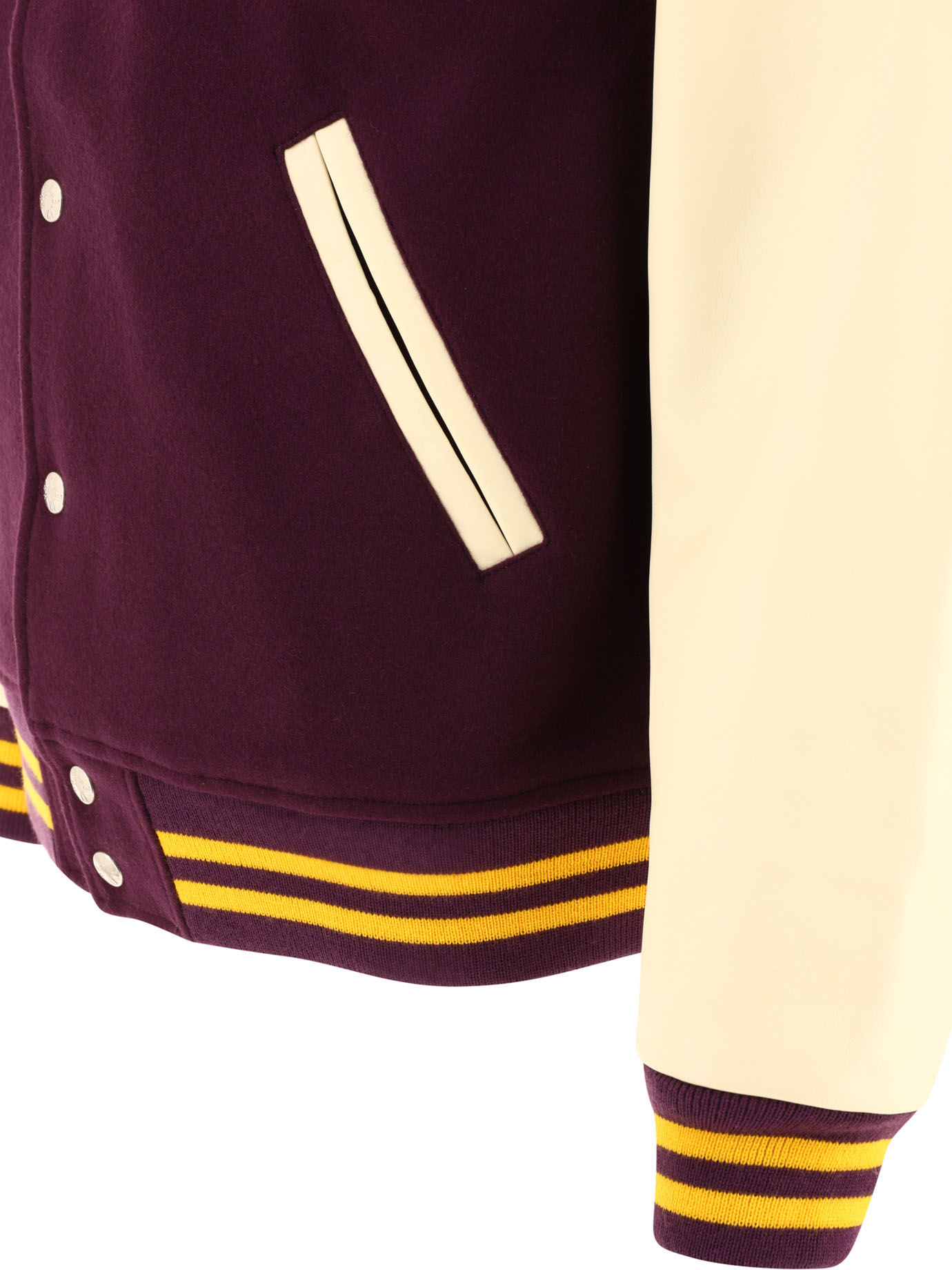 HUMAN MADE Purple Varsity bomber jacket